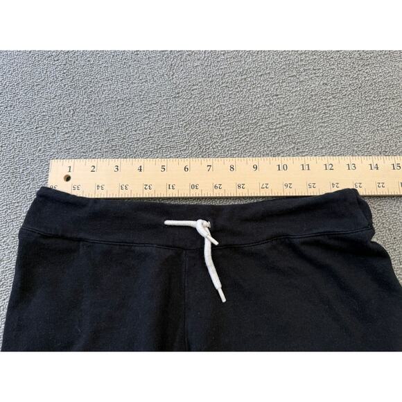 Monrow‎ Women's XS Black Joggers Gold Star Print Sweat Pants - Picture 4 of 12